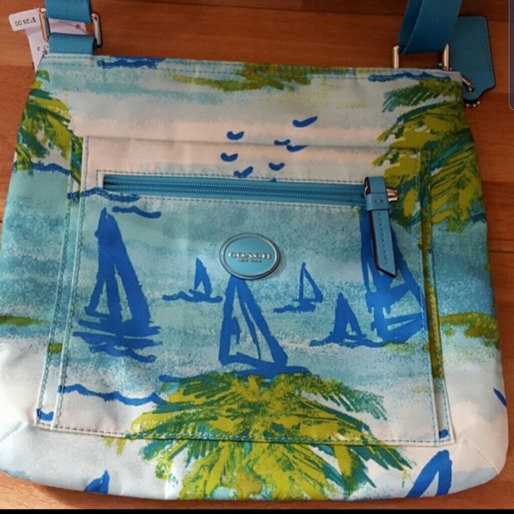 COACH NAUTICAL FILE/CROSSBODY SHOULDER BAG